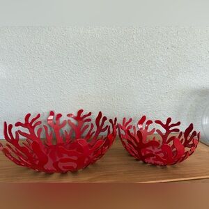 Alessi Mediterranen Fruit holder red MEDIUM